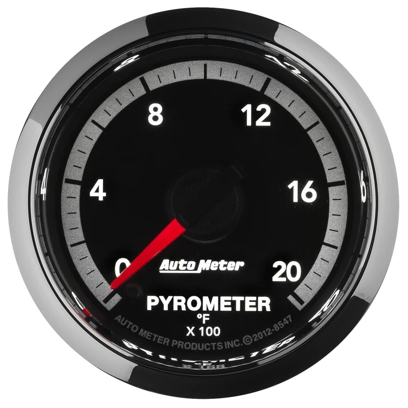 Autometer Gen4 Dodge Factory Match 52.4mm Full Sweep Electronic 0-2000 Deg F EGT/Pyrometer Gauge - Image 2