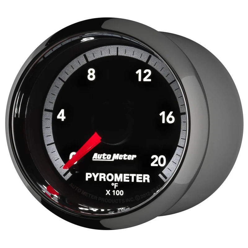 Autometer Gen4 Dodge Factory Match 52.4mm Full Sweep Electronic 0-2000 Deg F EGT/Pyrometer Gauge - Image 4