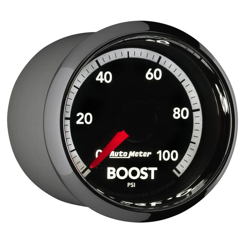 Autometer Gen4 Dodge Factory Match 52.4mm Mechanical 0-100 PSI Boost Gauge - Image 5