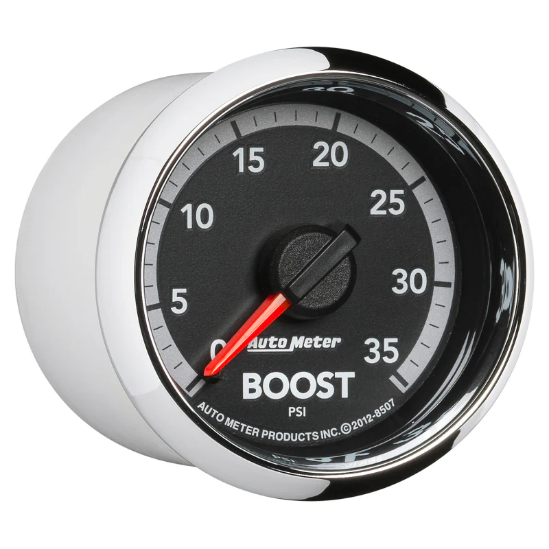 Autometer Gen4 Dodge Factory Match 52.4mm Mechanical 0-35 PSI Boost Gauge - Image 2