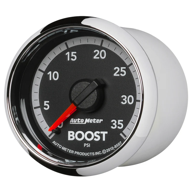 Autometer Gen4 Dodge Factory Match 52.4mm Mechanical 0-35 PSI Boost Gauge - Image 6