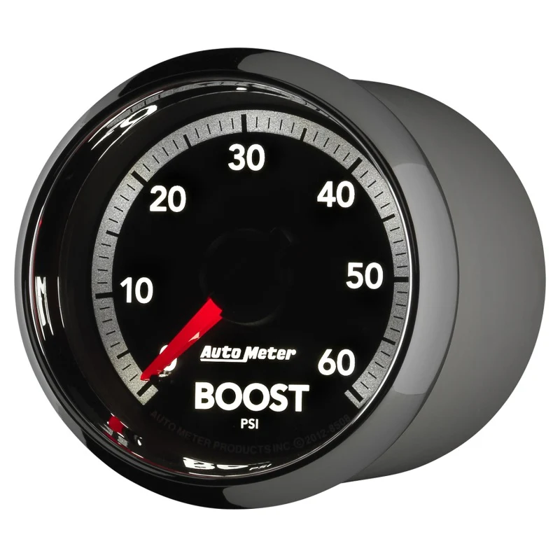 Autometer Gen4 Dodge Factory Match 52.4mm Mechanical 0-60 PSI Boost Gauge - Image 3