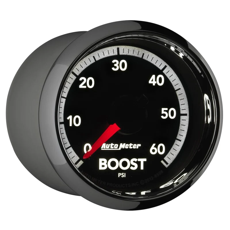 Autometer Gen4 Dodge Factory Match 52.4mm Mechanical 0-60 PSI Boost Gauge - Image 4