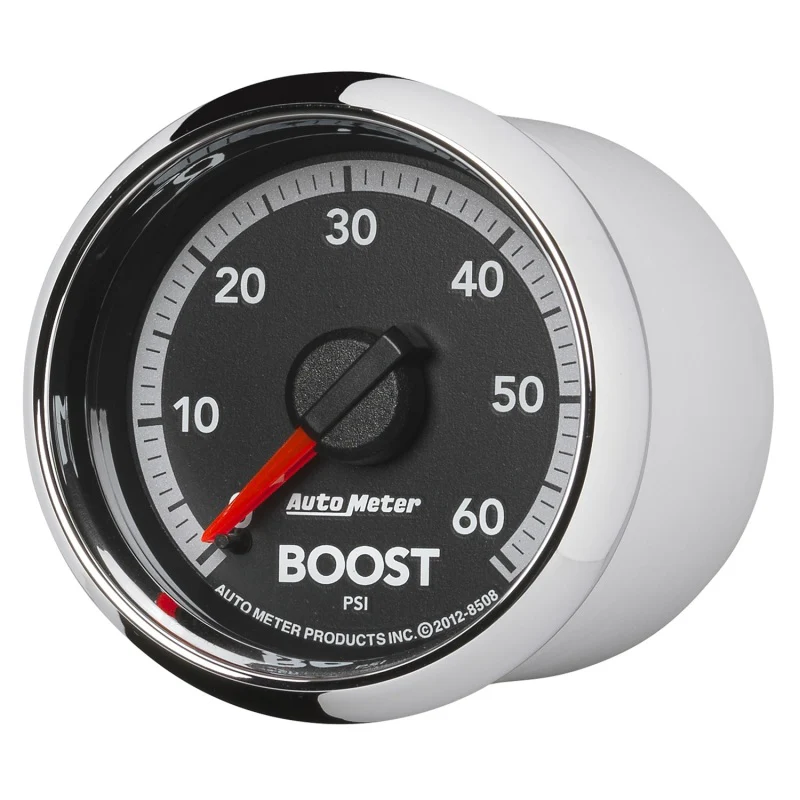 Autometer Gen4 Dodge Factory Match 52.4mm Mechanical 0-60 PSI Boost Gauge - Image 5