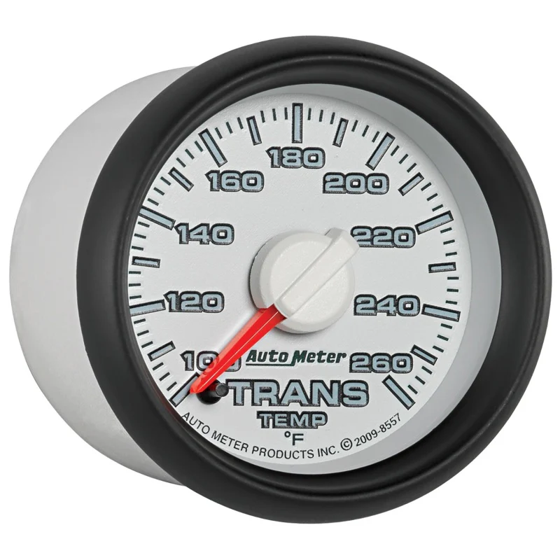 Autometer Performance Dodge 52.4mm 100-260 Deg F Trans Temp Gauge - Image 3