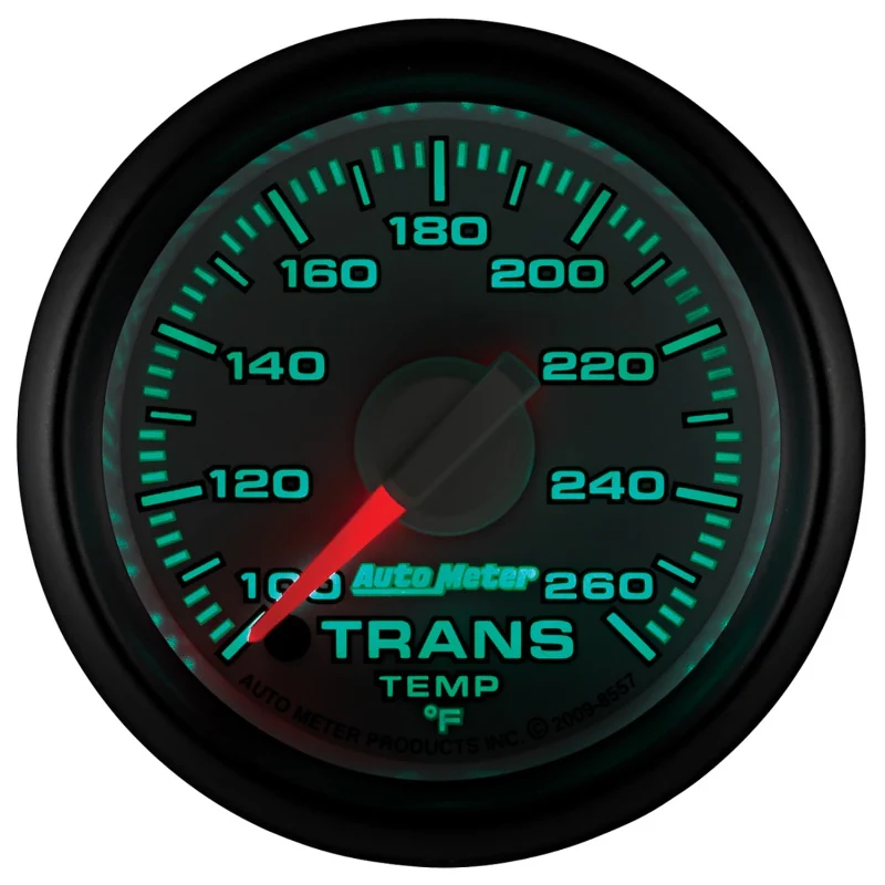 Autometer Performance Dodge 52.4mm 100-260 Deg F Trans Temp Gauge - Image 4