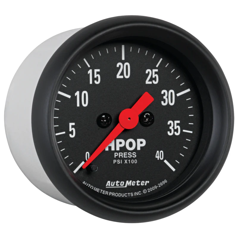 Autometer Z Series 2-1/16in 4K PSI High Pressure Oil Pump Gauge w/ Digital Stepper Motor - Image 3