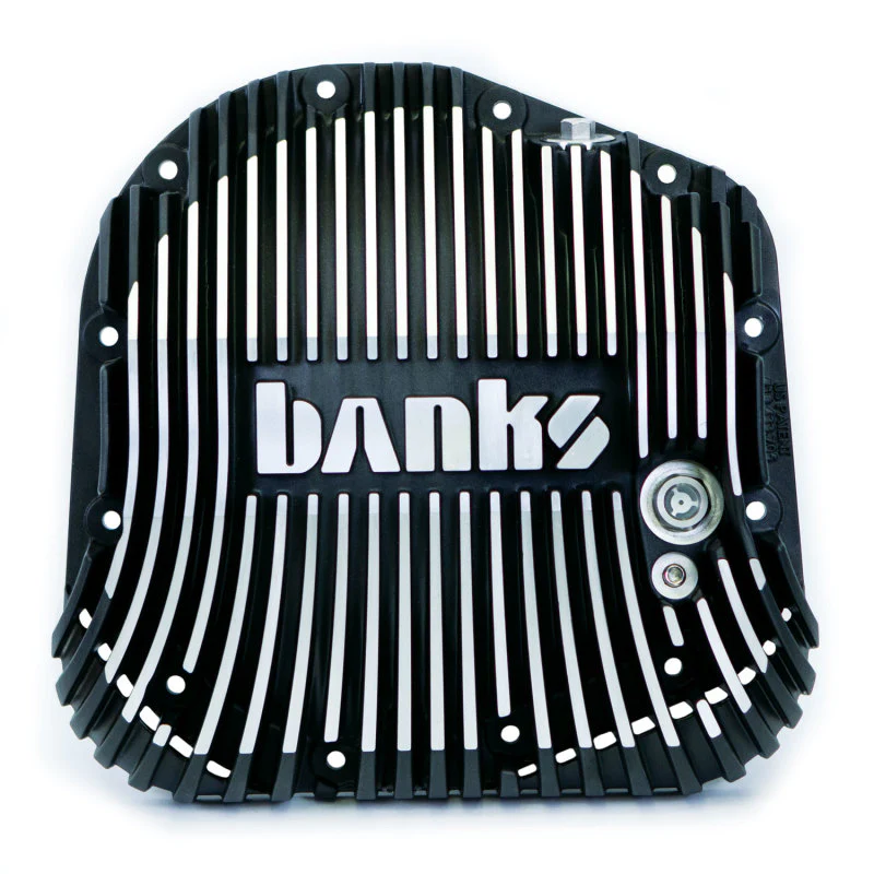 Banks Power 85-19 Ford F250/ F350 10.25in 12 Bolt Black Milled Differential Cover Kit - Image 2