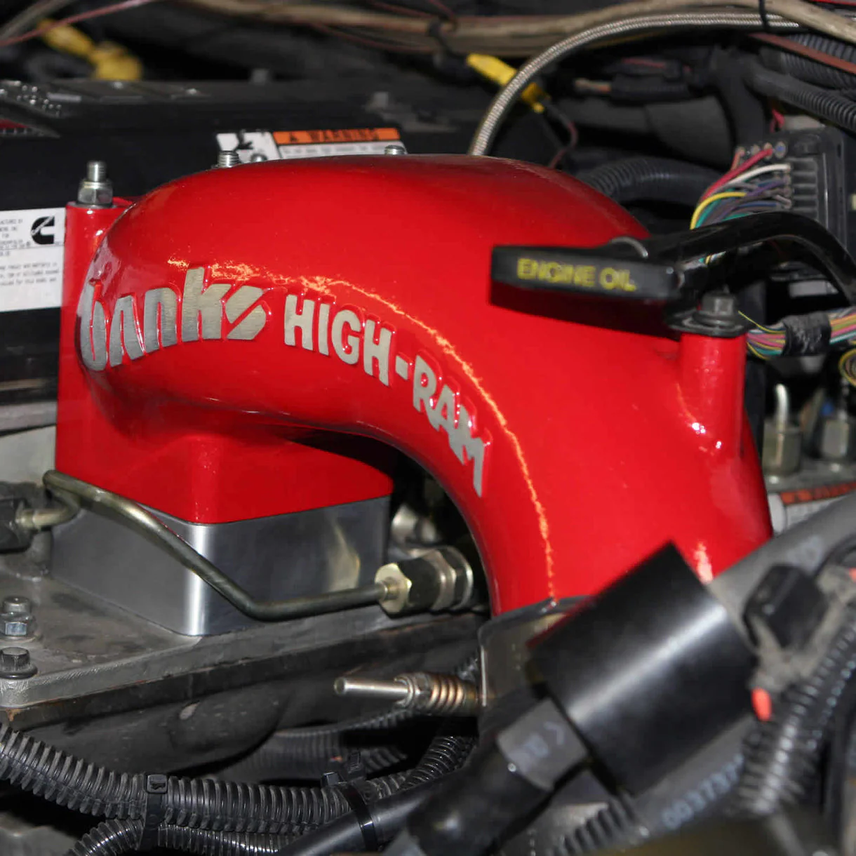 Banks Power High-Flow Billet Intake Plate/Heater Delete 42732 - Image 2
