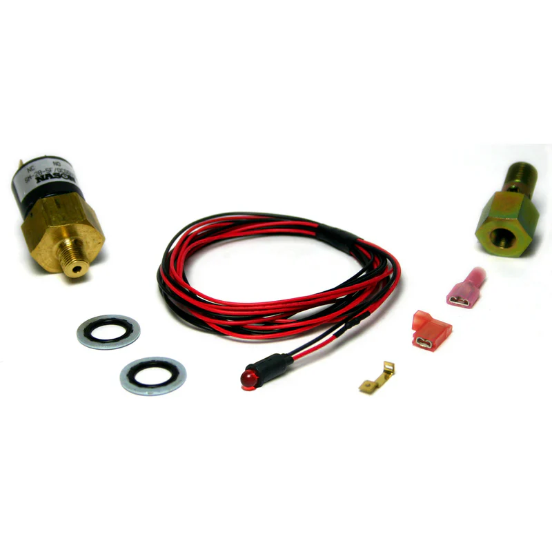 BD Diesel 1081130 Red LED Low Fuel Pressure Light and Alarm Kit