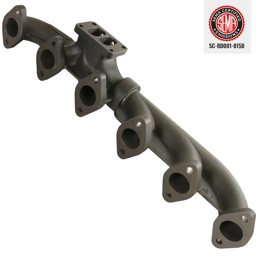 BD Diesel Cummins Exhaust Pulse Manifold for 03-07 5.9L 3rd Gen Cummins 1045987 - Image 6
