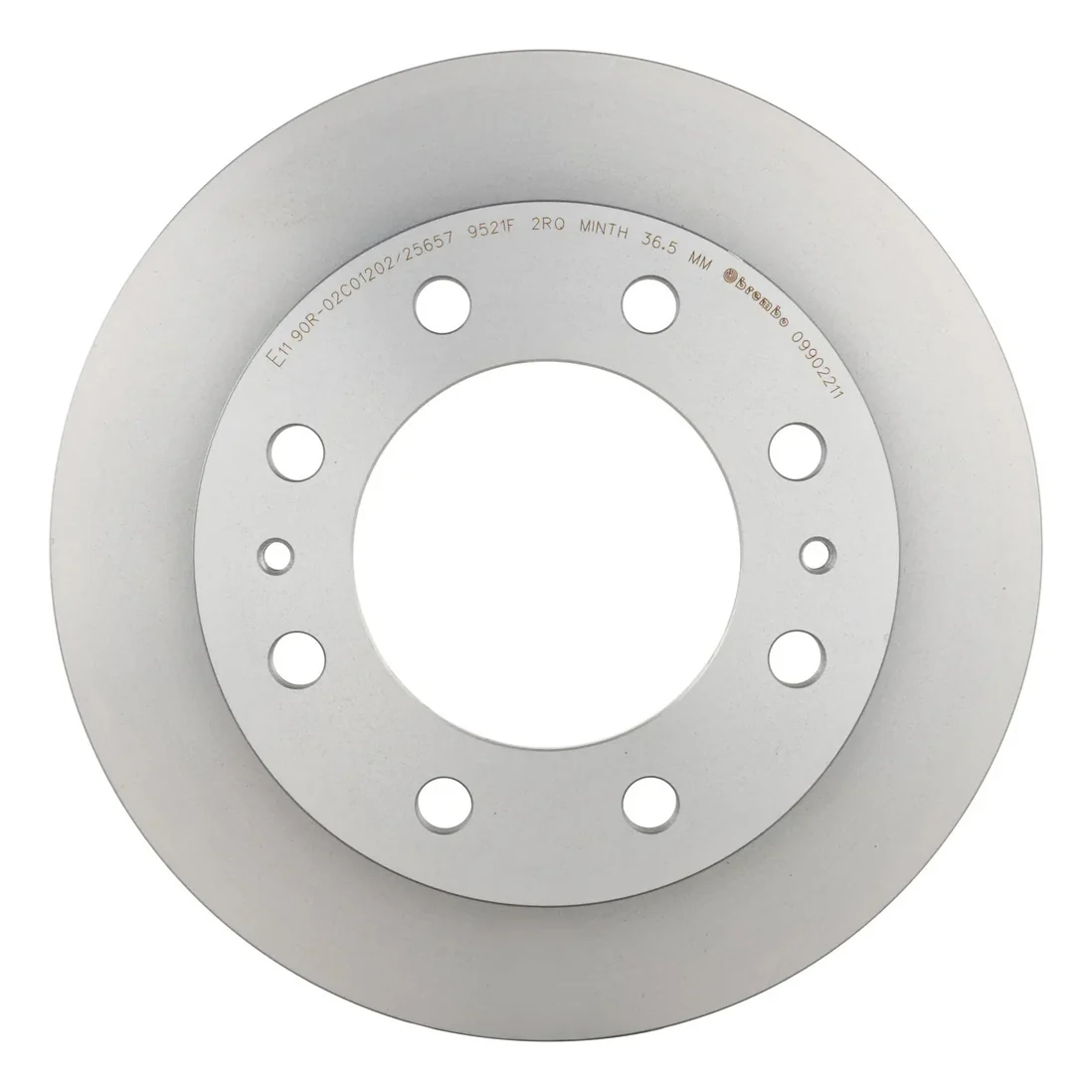 Brembo 00-05 Cadillac DeVille/02-06 Chevy Avalanche 2500 Front Premium UV Coated OE Equivalent Rotor - Image 3