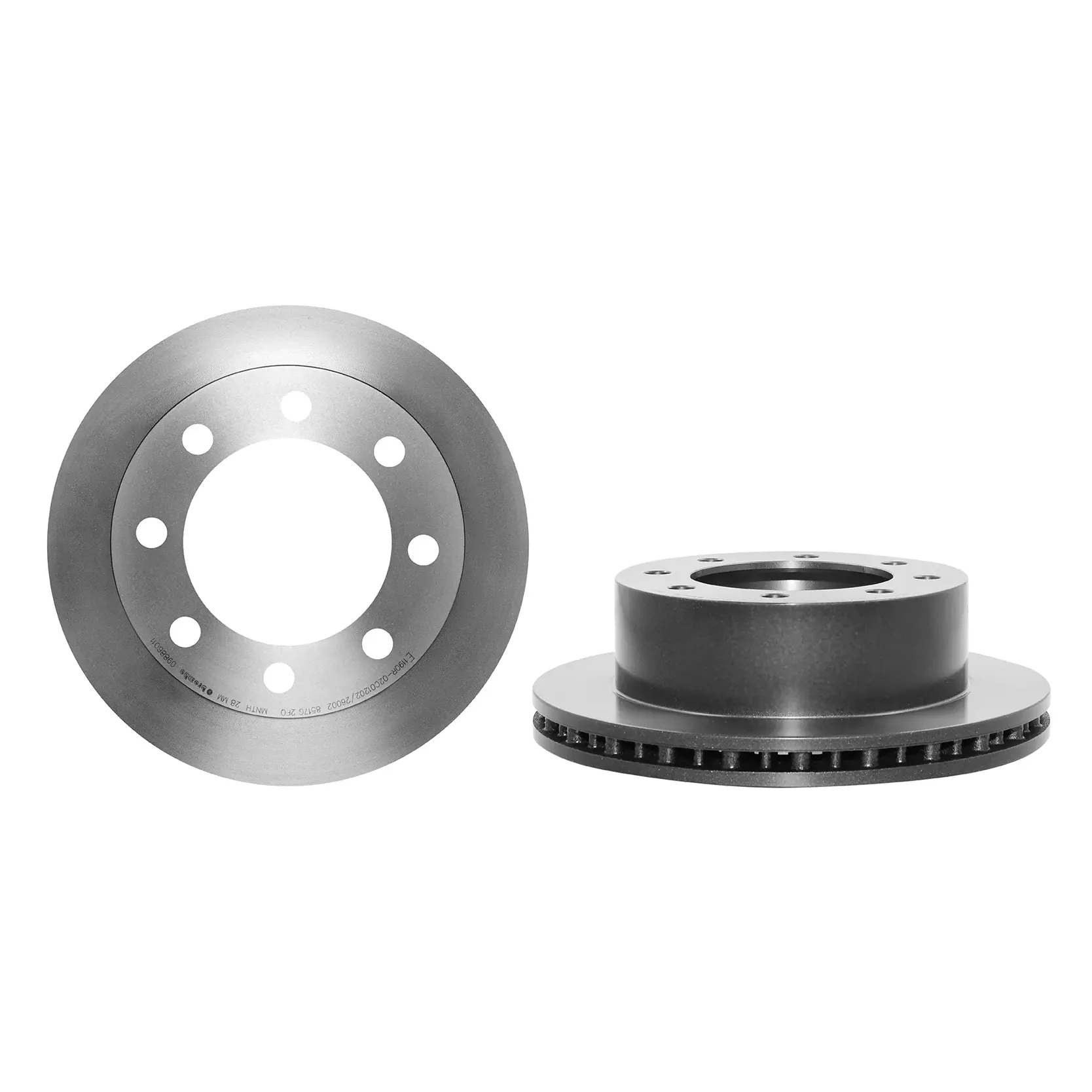 Brembo 00-05 Ford Excursion/99-04 F-250/F-350 Super Duty Rear Premium UV Coated OE Equivalent Rotor