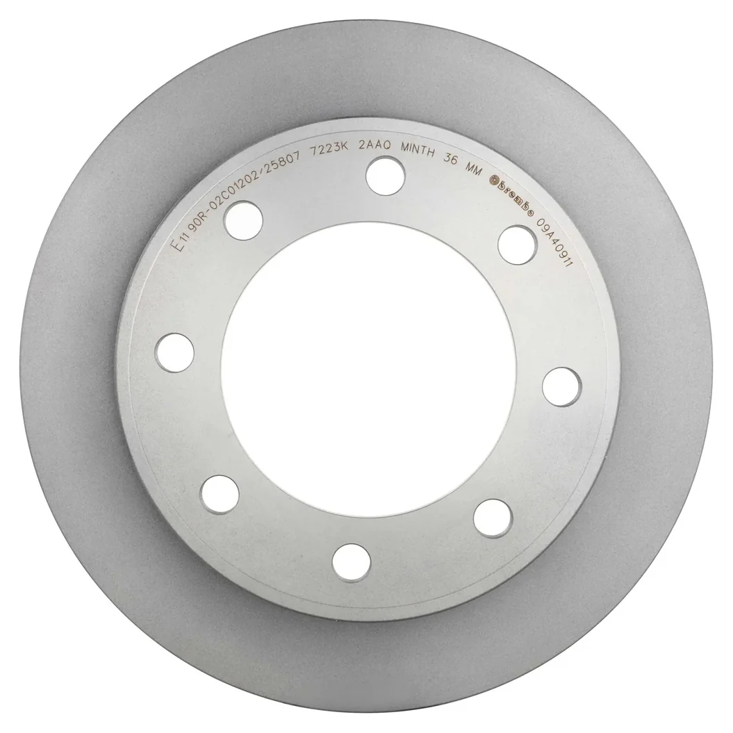 Brembo 00-05 Ford Excursion/99-04 F-250 Super Duty Front Premium UV Coated OE Equivalent Rotor - Image 3