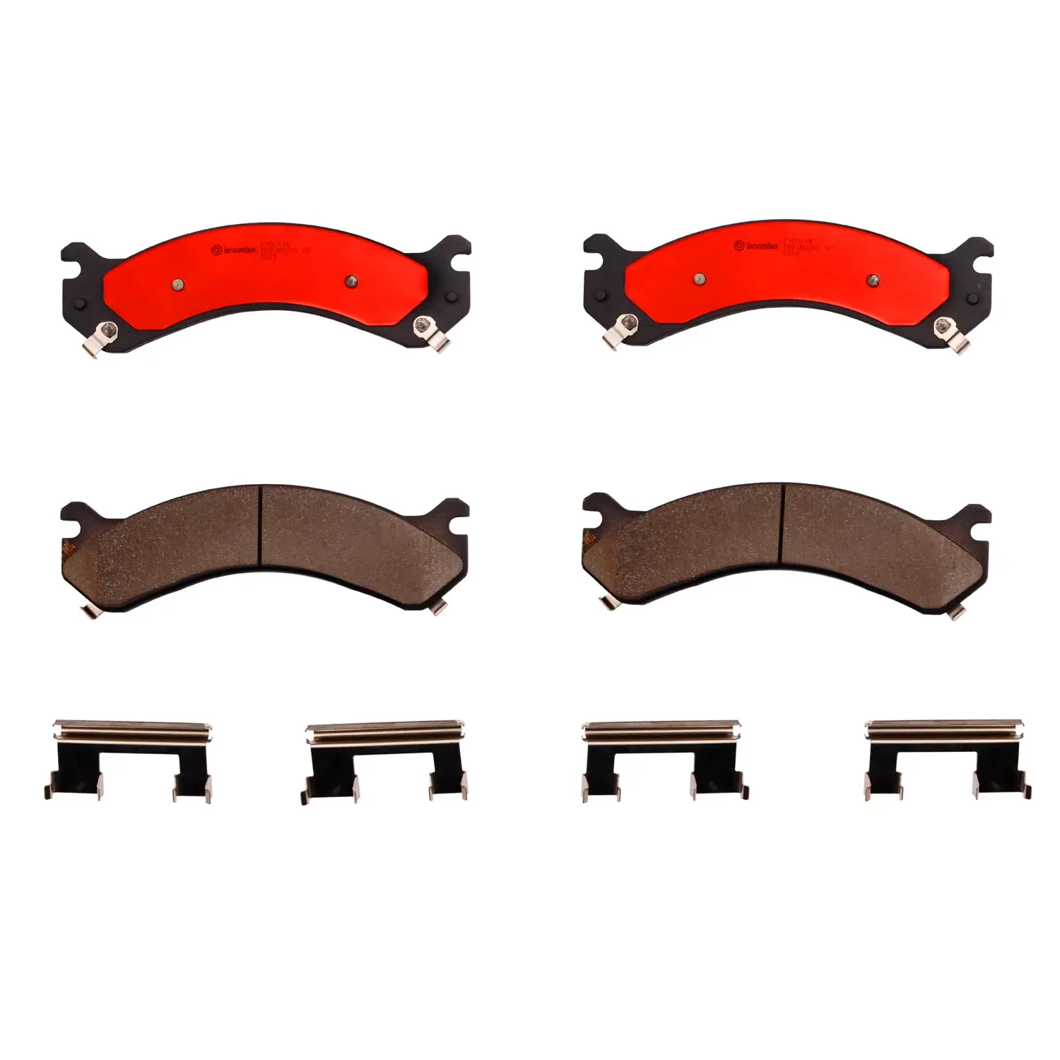 Brembo 01-06 Chevrolet Silverado 3500 Premium NAO Ceramic OE Equivalent Pad - Rear