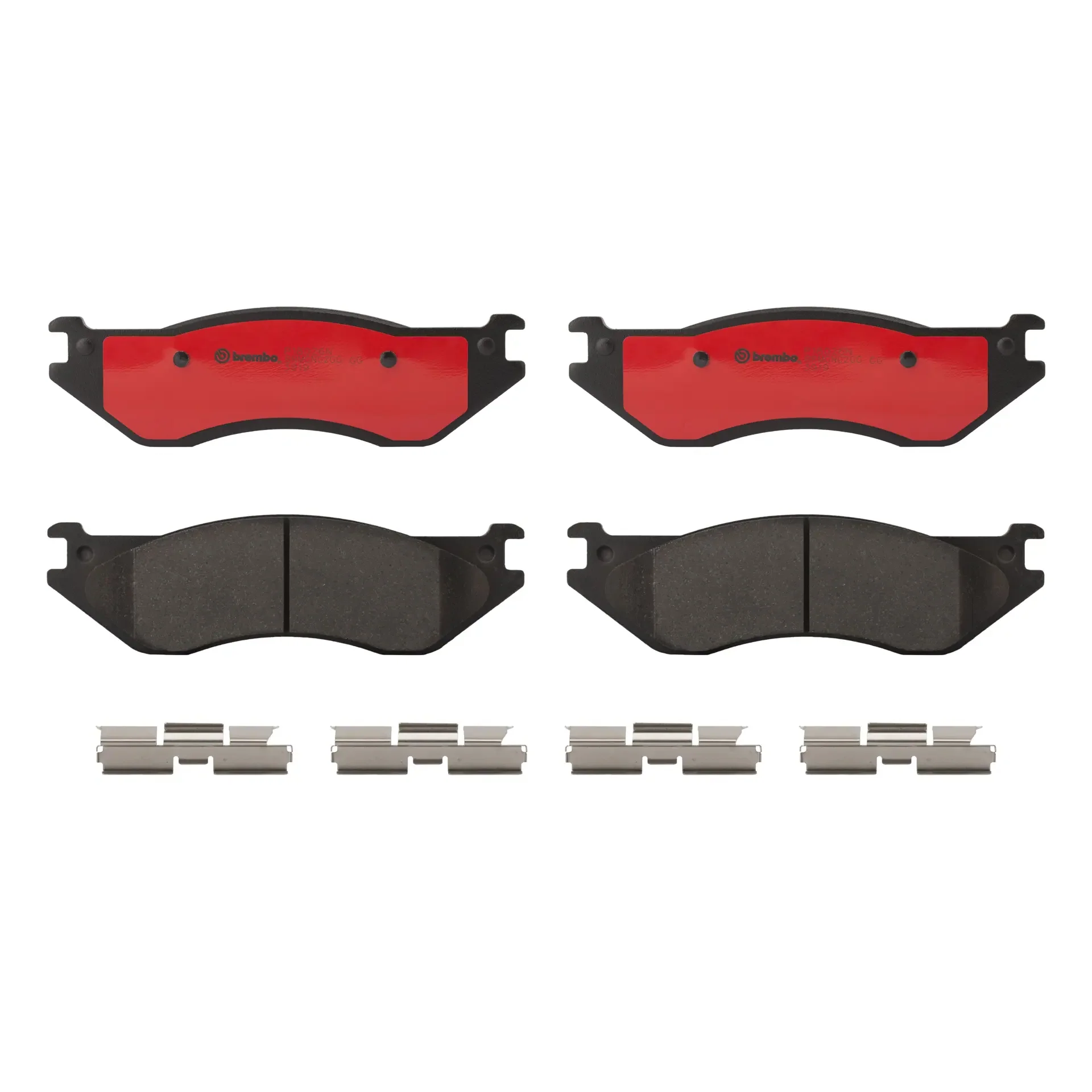 Brembo 03-06 Dodge Durango/02-05 Ram 1500 Front Premium NAO Ceramic OE Equivalent Pad - Image 2