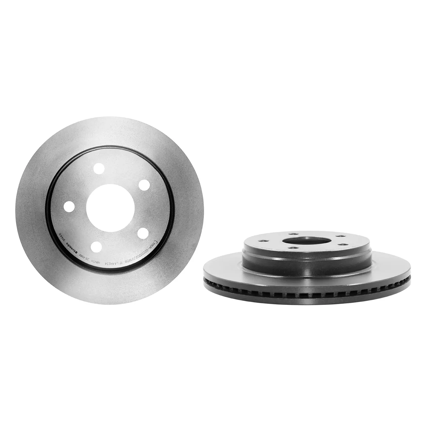 Brembo 04-09 Dodge Durango/02-10 Ram 1500 Front Premium UV Coated OE Equivalent Rotor - Image 6