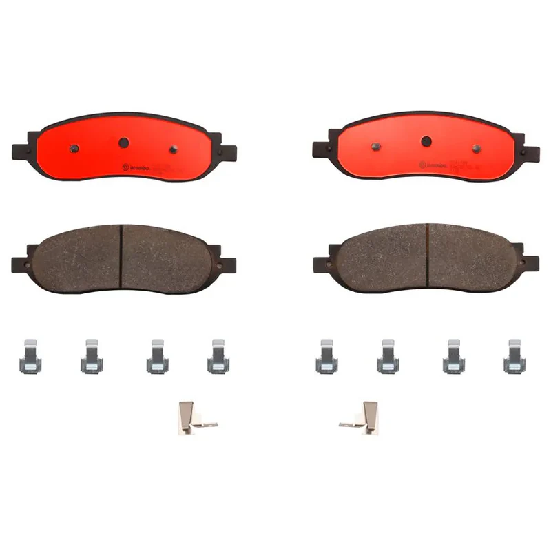 Brembo 05-07 Ford F-250 Super Duty/F-350 Super Duty Rear Premium NAO Ceramic OE Equivalent Pad