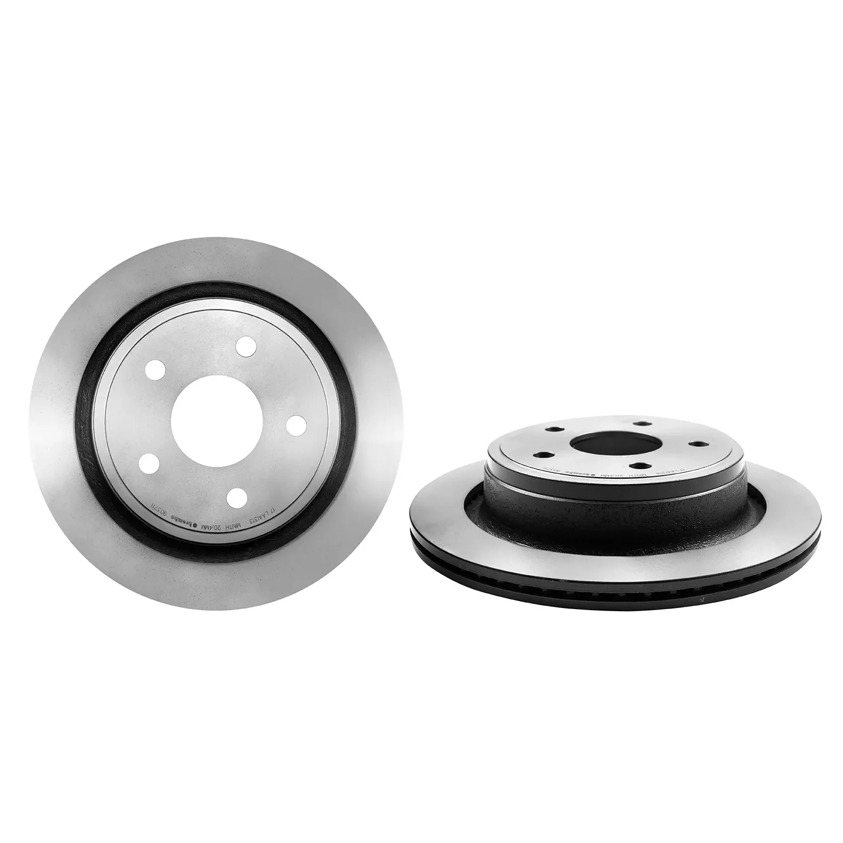 Brembo 07-09 Chrysler Aspen/04-09 Dodge Durango/02-10 Ram Rear Premium UV Coated OE Equivalent Rotor - Image 6