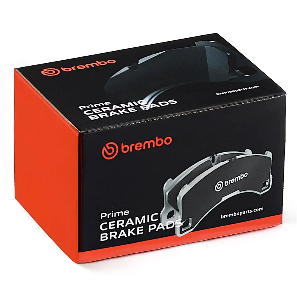 Brembo 08-13 Ford F-250 Super Duty/05-12 F-350 Super Duty Rear Premium NAO Ceramic OE Equivalent Pad - Image 2