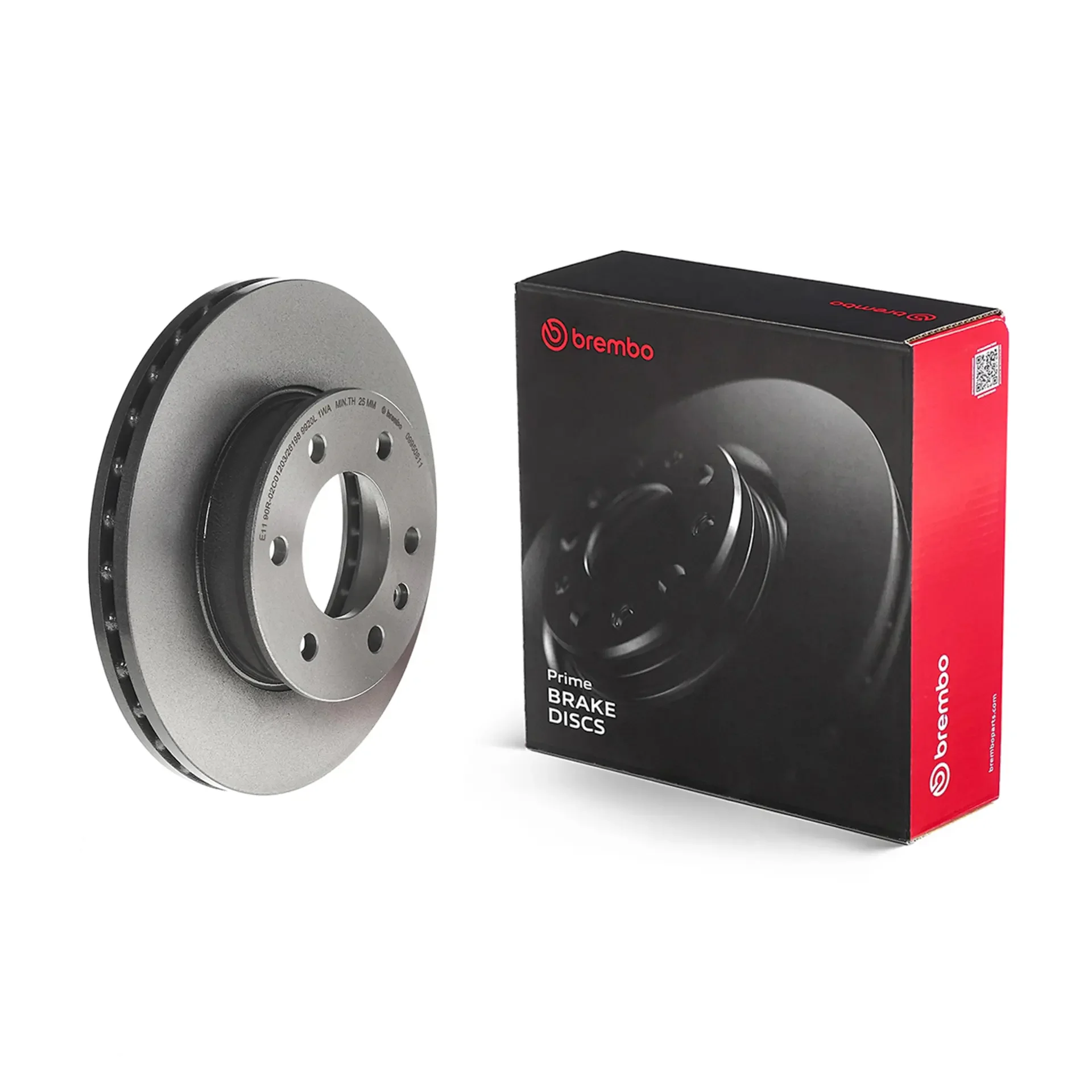 Brembo 10-20 Mercedes Sprinter 2500 Front Premium UV Coated OE Equivalent Rotor