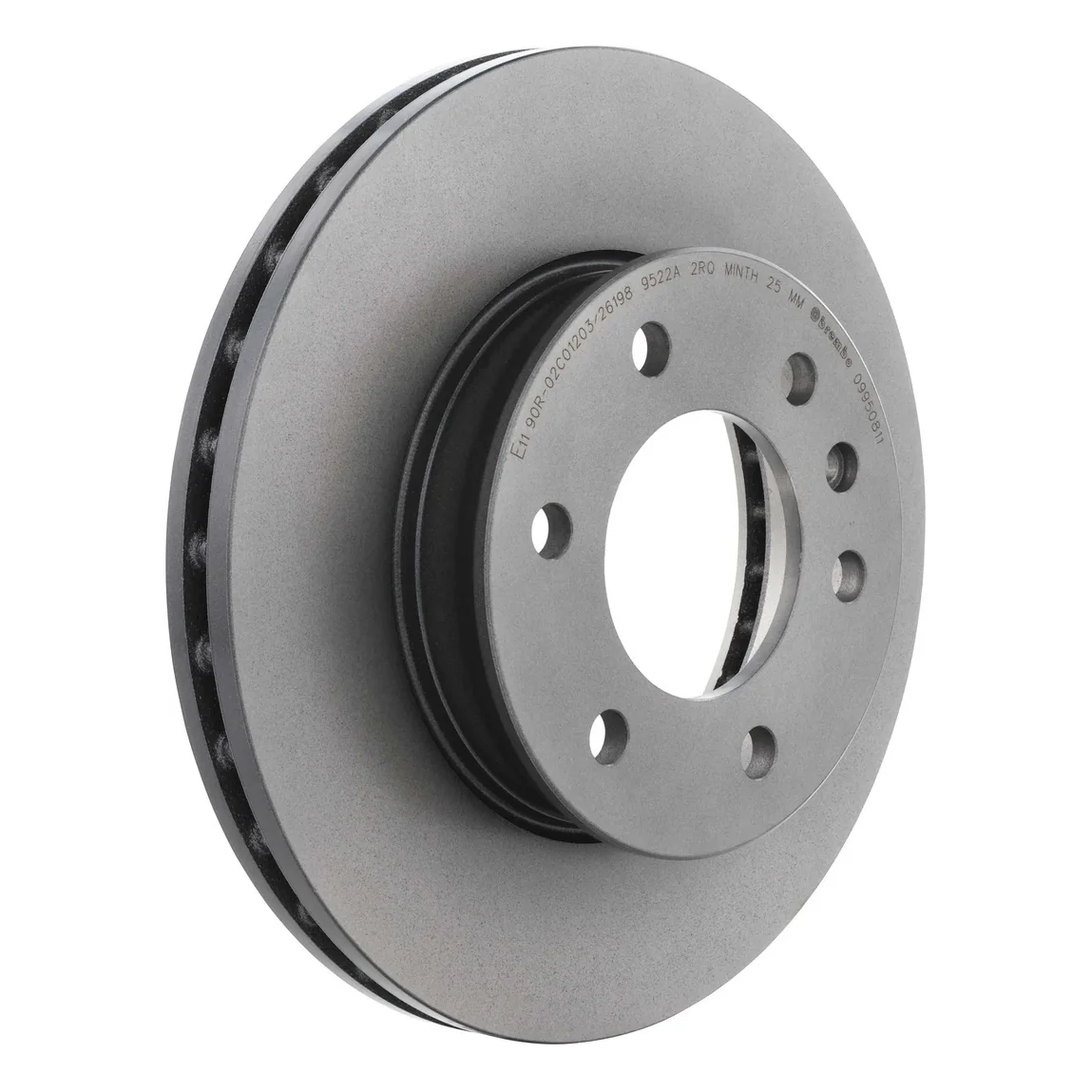 Brembo 10-20 Mercedes Sprinter 2500 Front Premium UV Coated OE Equivalent Rotor - Image 2