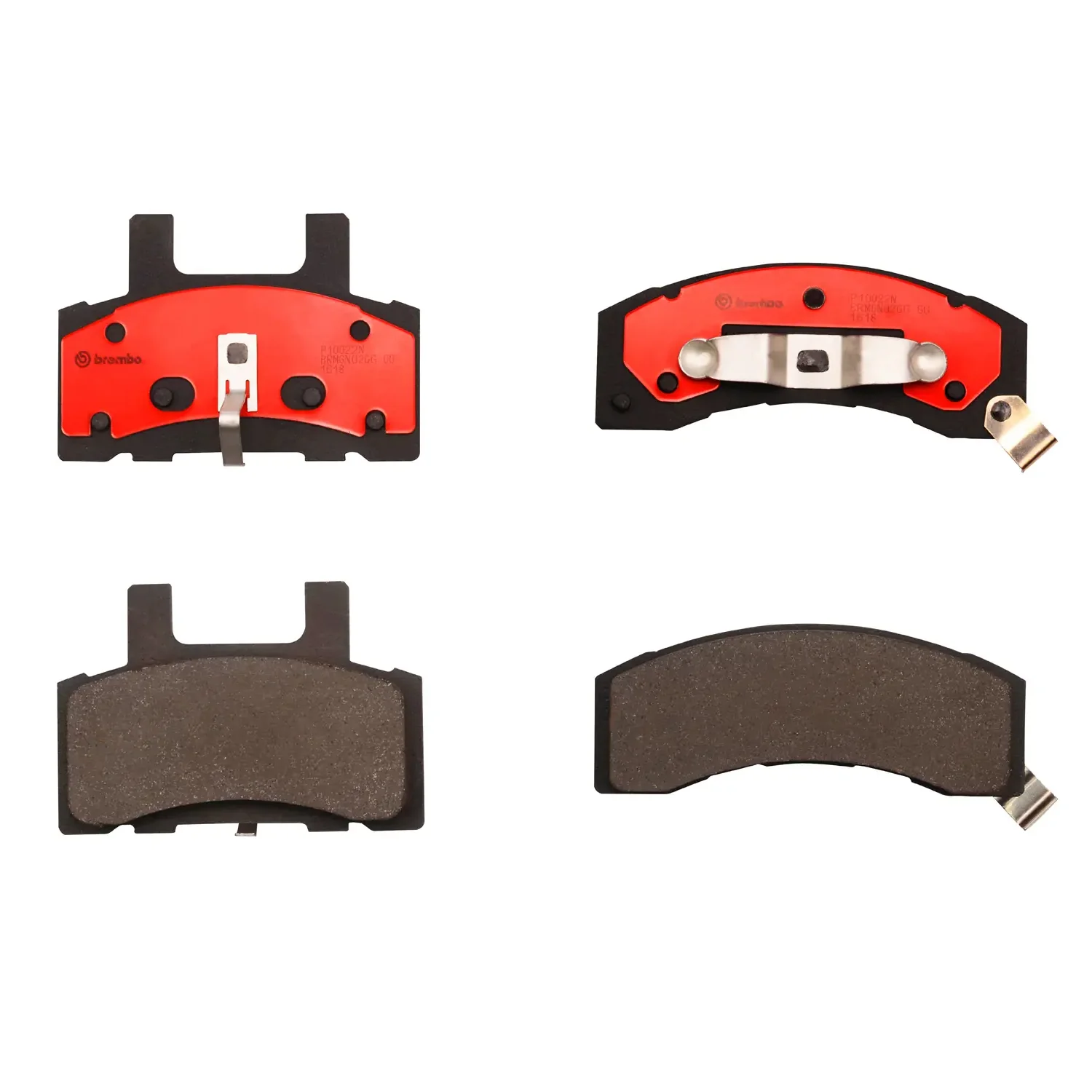 Brembo 95-99 Chevrolet C1500 Suburban Premium NAO Ceramic OE Equivalent Pad - Front