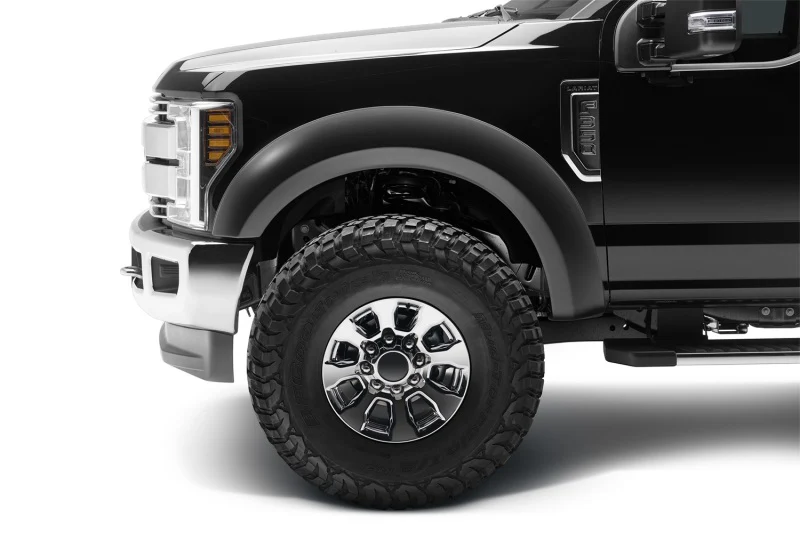 Bushwacker 17-18 Ford F-250 Super Duty Extend-A-Fender Style Flares 4pc - Black - Image 2