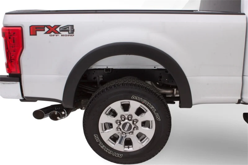Bushwacker 17-18 Ford F-250 Super Duty OE Style Flares 2pc - Black - Image 3