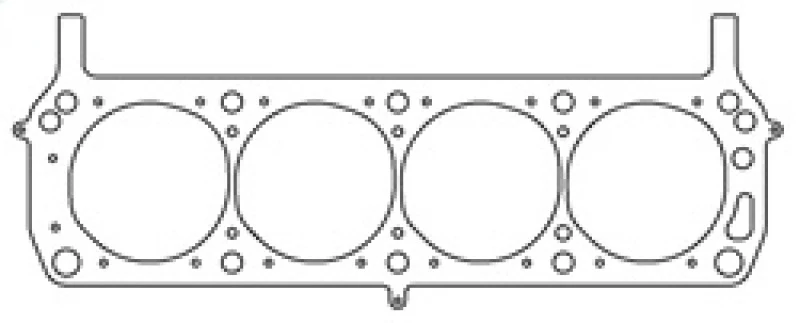 Cometic Ford 302/351W Windsor V8 .030in MLS Cylinder Head Gasket - 4.180in Bore - SVO/Yates - LHS - Image 3