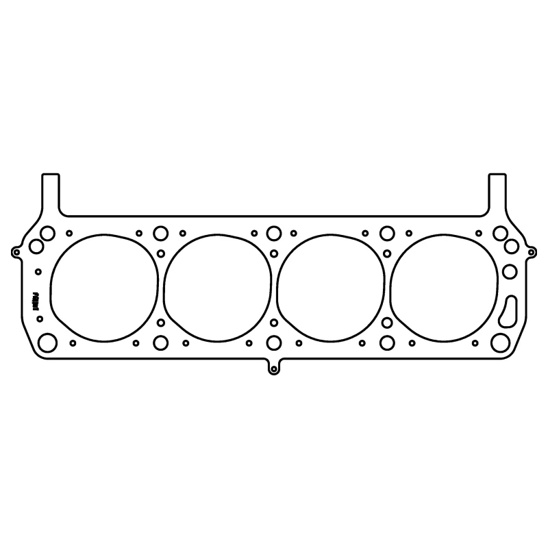 Cometic Ford 302/351W Windsor V8 .040in MLS Cylinder Head Gasket - 4.125in Bore - SVO/Yates - LHS