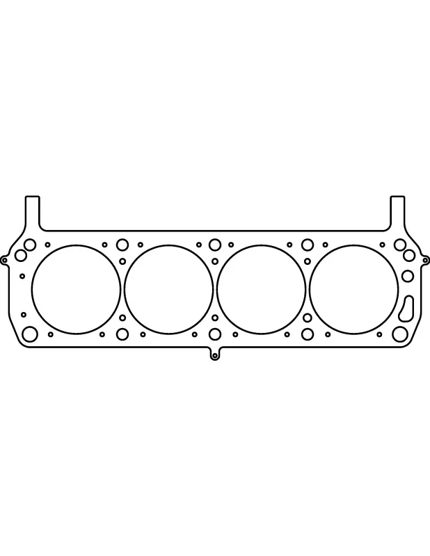 Cometic Ford 302/351W Windsor V8 .062in MLS Cylinder Head Gasket - 4.180in Bore - SVO - Image 2
