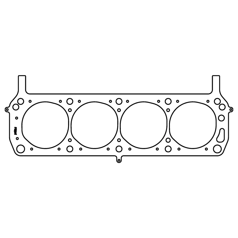 Cometic Ford 302/351W Windsor V8 .075in MLS Cylinder Head Gasket - 4.150in Bore - SVO/Yates - LHS - Image 2