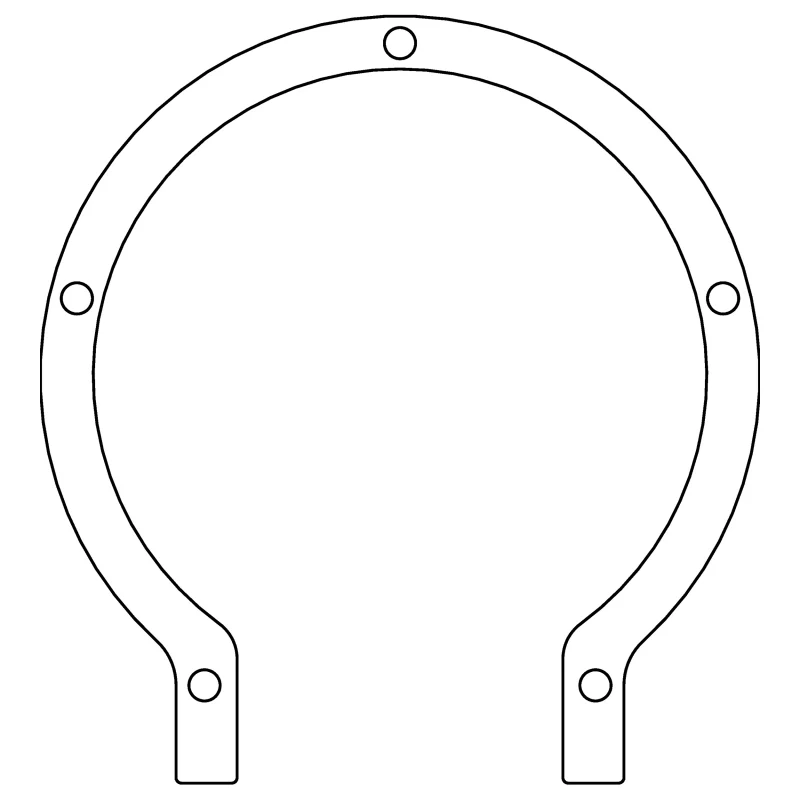 Cometic Ford 59A Flathead V8 .015in Fiber Timing Cover Gasket - Image 2