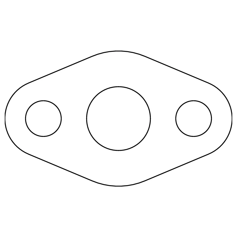 Cometic Ford 59A Flathead V8 .031in Fiber Oil Pump Screen Cover - 1945-1948 - Image 2