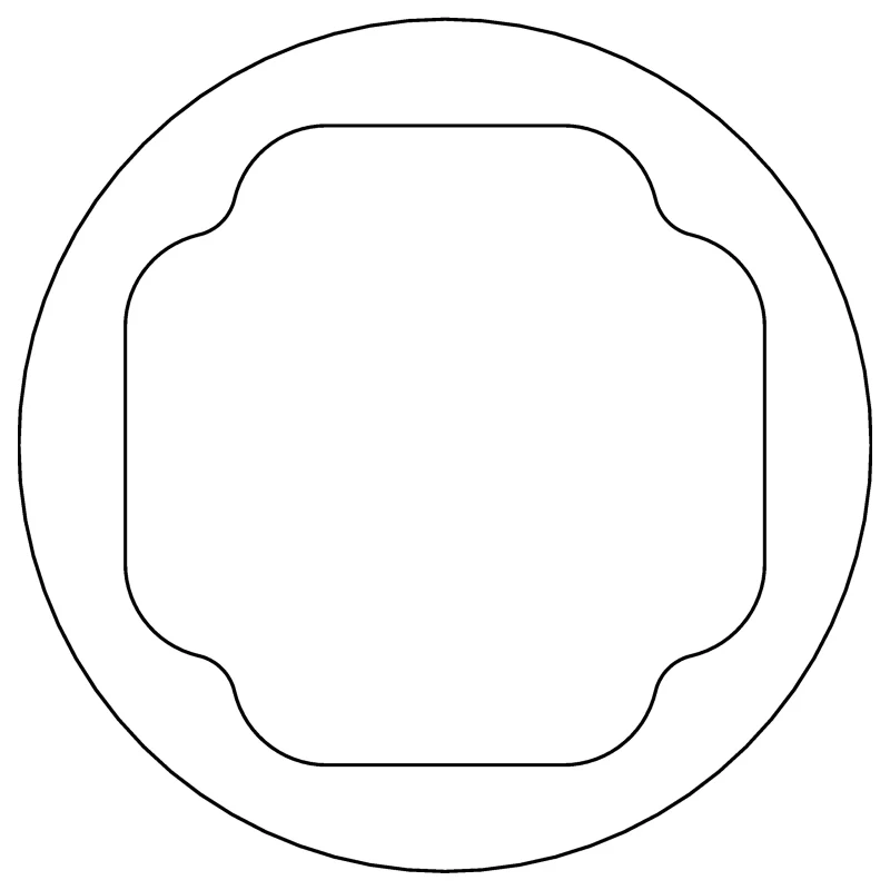 Cometic Ford 8BA/8CM Flathead V8 .060in Fiber Oil Pump Relief Nut Gasket - 1948-1953 - Image 2
