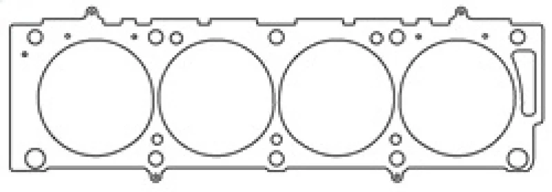 Cometic Ford FE V8 .075in MLS Cylinder Head Gasket - 4.250in Bore - Does Not Fit 427 SOHC Cammer - Image 3