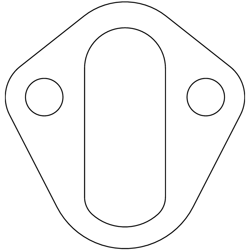 Cometic Ford Flathead V8 8BA/8CM .031in Fiber Fuel Pump Mount Gasket - 1948-1953