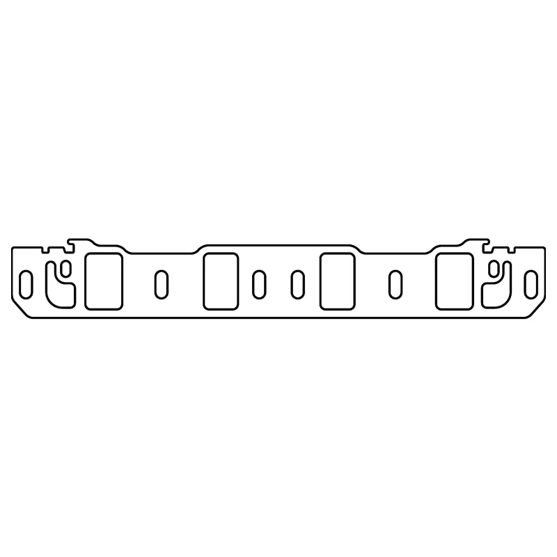 Cometic Ford Windsor .060in Fiber Intake Manifold Gasket Set - 2.100in x 1.280in Port - Image 2