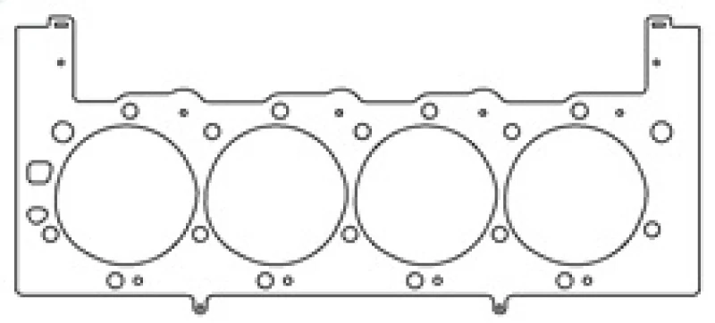 Cometic GM L18 Vortec 8100 Gen-VII Big Block V8 .140in MLS Cylinder Head Gasket - 4.280in Bore - RHS - Image 5