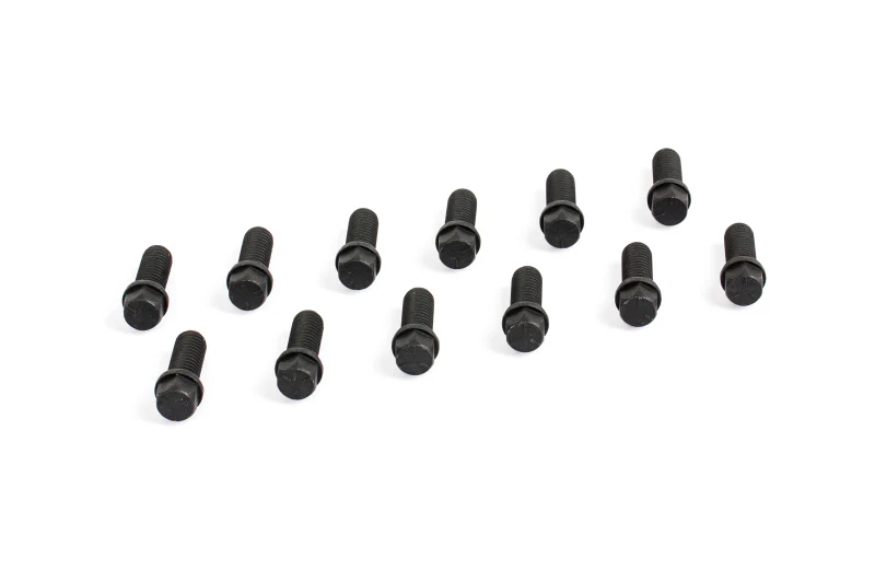 Cometic Header Bolts 3/8 - 16 x 1in Grade 5 Black Oxide Finish With Compact Hex Head - Image 2