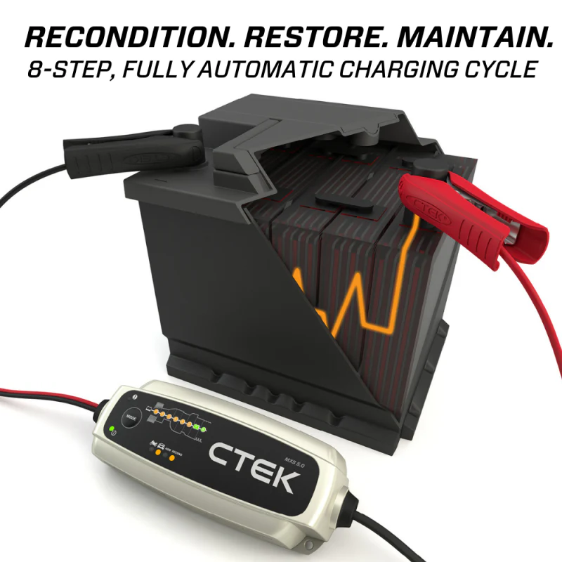 CTEK Battery Charger - MXS 5.0 4.3 Amp 12 Volt - Image 7
