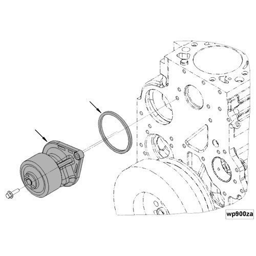 Cummins 3906698 Water Pump O-Ring 89-12 Cummins Diesel - Image 2