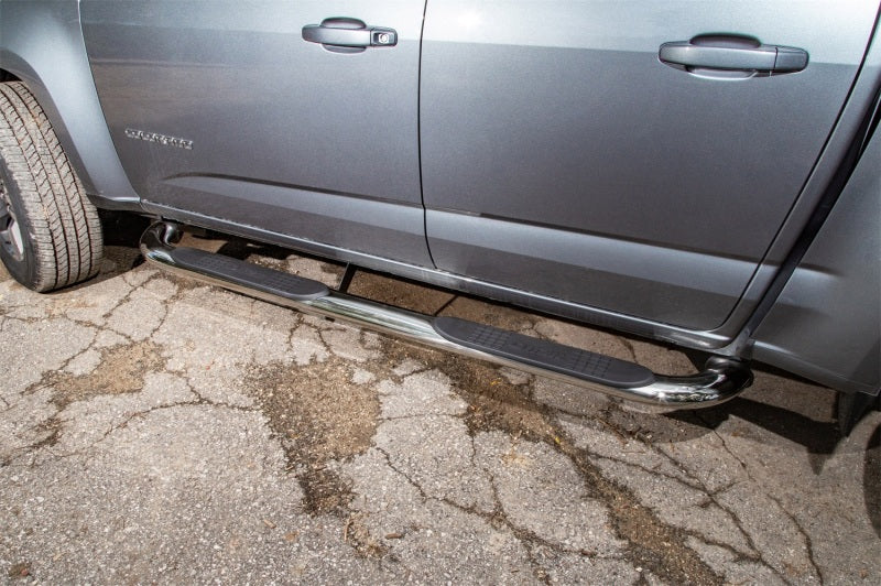 Dee Zee 14-18 Chevrolet Silverado Tubes - 4In Oval Stainless Polished (CrewCab) - Image 3