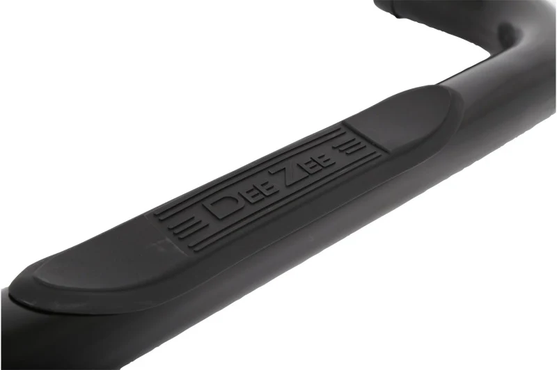 Dee Zee 14-19 Chevrolet Silverado Tubes - 3In Round Black Steel ExtCab - Image 2