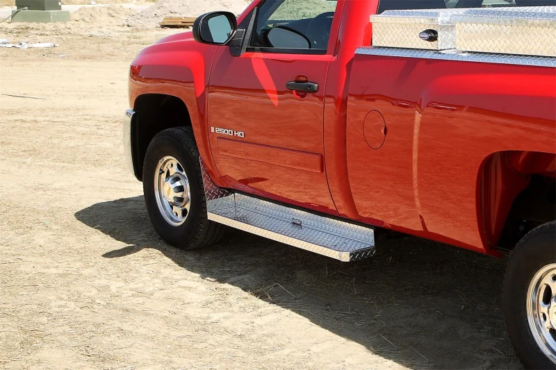 Dee Zee 99-2010 Ford SuperDuty Running Board Cab Section Brite-Tread Aluminum - Image 5
