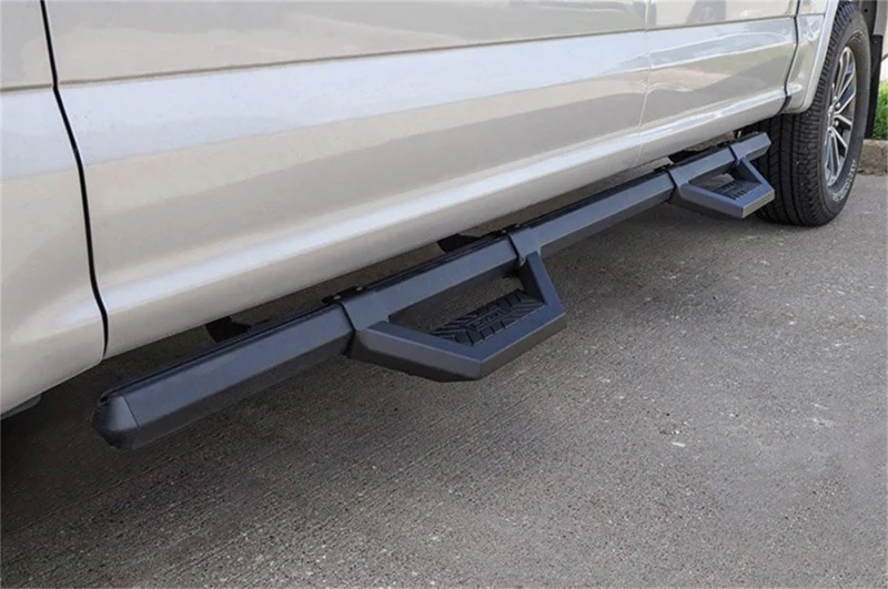 Dee Zee 99-23 Chevrolet/GMC/Dodge/Ford Full Size Truck Hex Cast -Super Cab Side Steps (Txt Blk) - Image 2