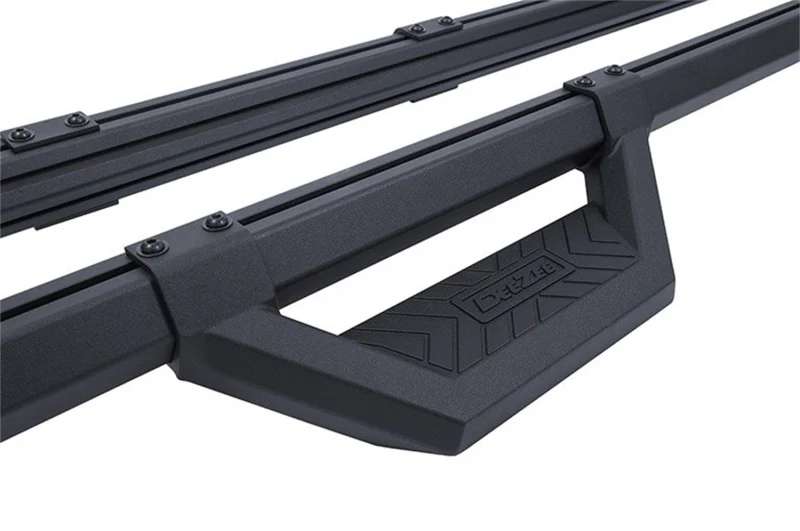 Dee Zee 99-23 Chevrolet/GMC/Dodge/Ford Full Size Truck Hex Cast -Super Cab Side Steps (Txt Blk) - Image 4