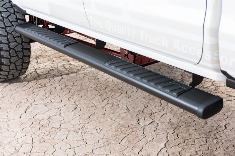 Dee Zee 99-23 Chevrolet/GMC/Dodge/Ford Full Size Truck Tubes - 6In Oval - Black Steel (CrewCab) - Image 4