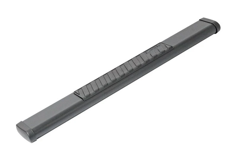 Dee Zee 99-23 Chevrolet/GMC/Dodge/Ford Full Size Truck Tubes - 6In Oval - Black Steel (RegCab)